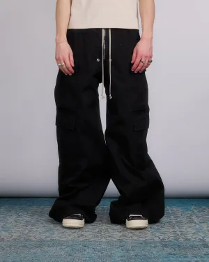 Rick Owens DRKSHDW Double Cargo Jumbo Belas Cttn Cnvas Blk