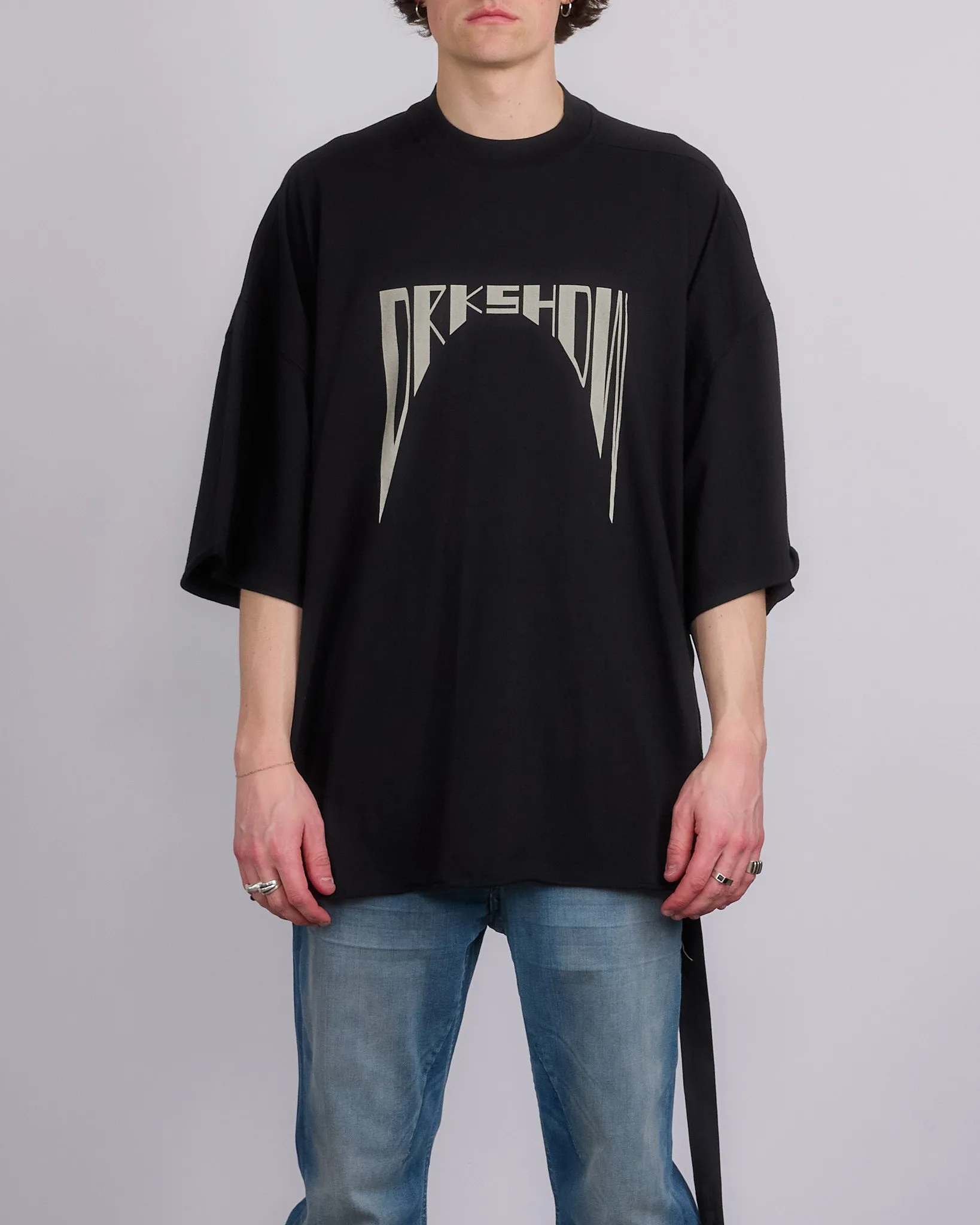 Rick Owens DRKSHDW Tommy T-Shirt RN Jersey DRKSHDW Black Pearl