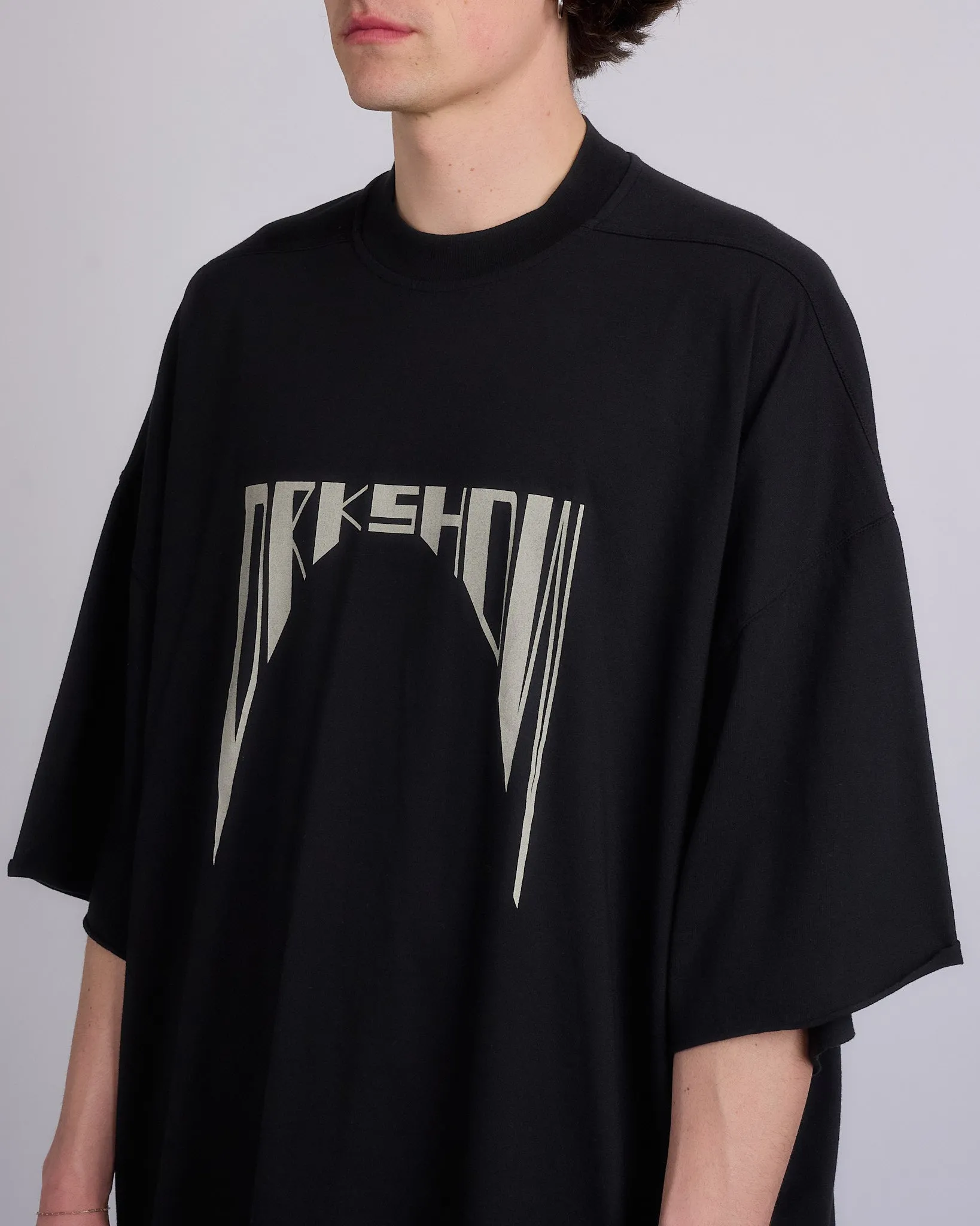 Rick Owens DRKSHDW Tommy T-Shirt RN Jersey DRKSHDW Black Pearl