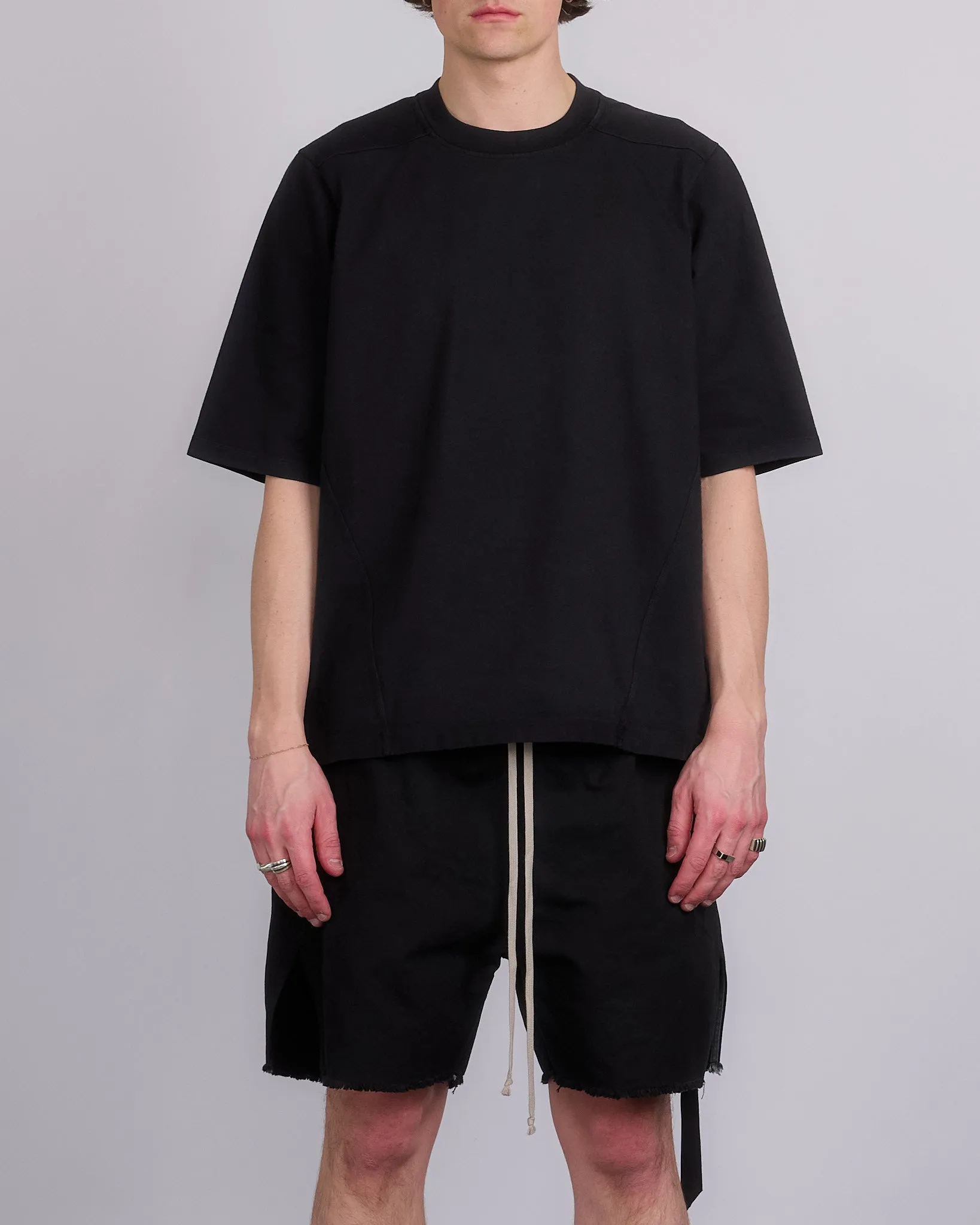 Rick Owens DRKSHDW Walrus T-Shirt RIG Heavy Jersey Black