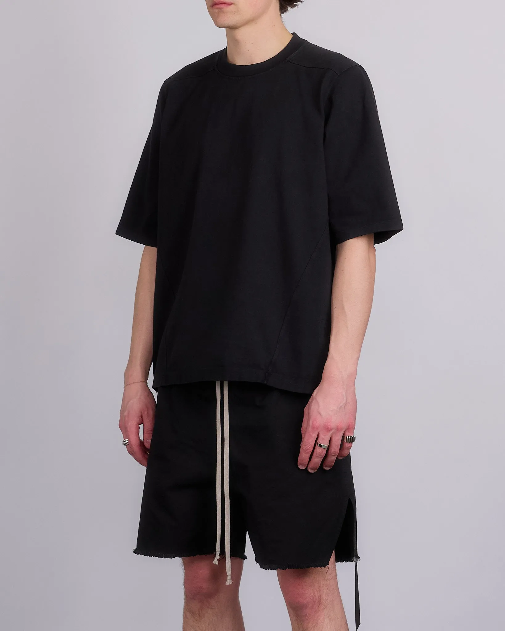 Rick Owens DRKSHDW Walrus T-Shirt RIG Heavy Jersey Black