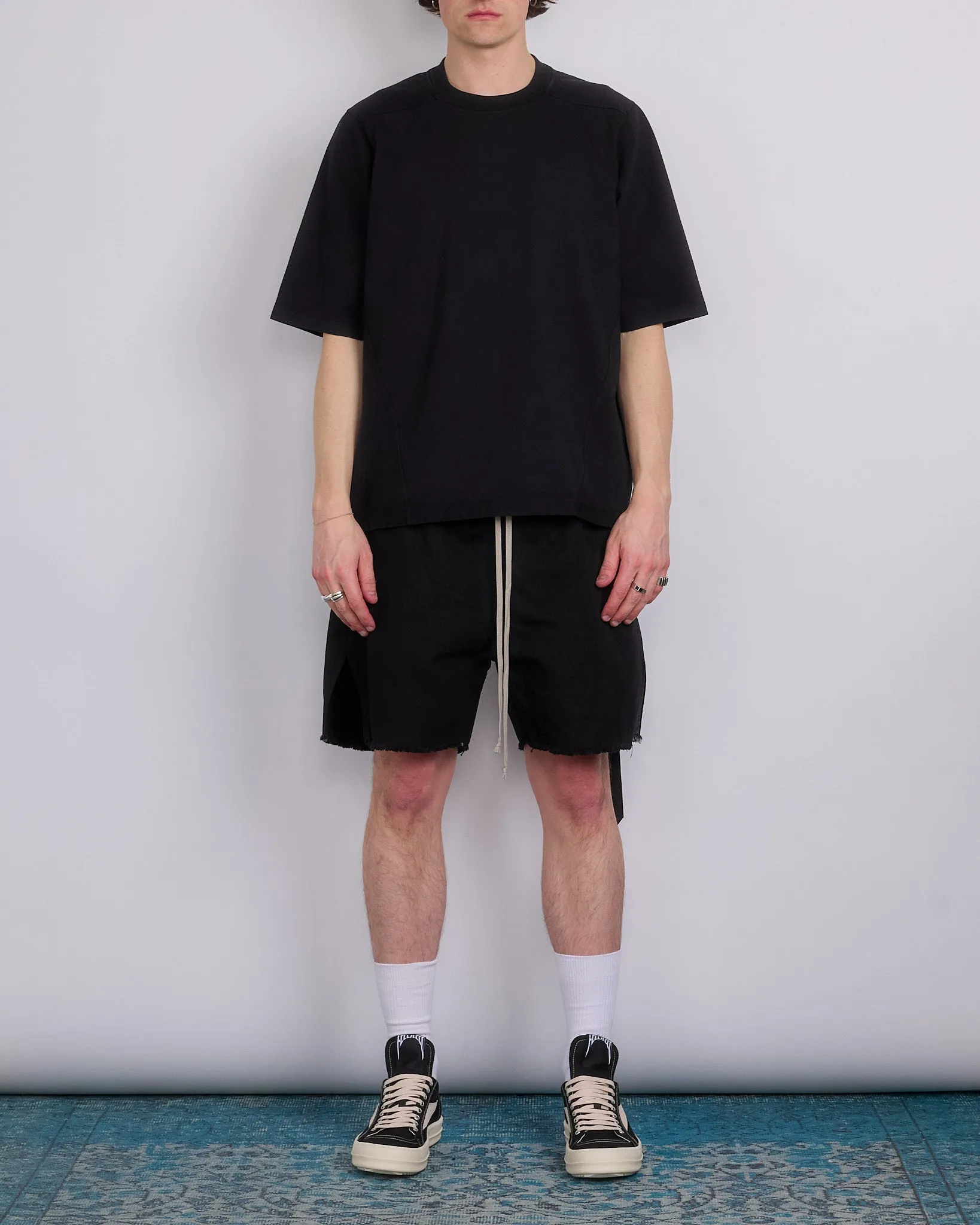 Rick Owens DRKSHDW Walrus T-Shirt RIG Heavy Jersey Black