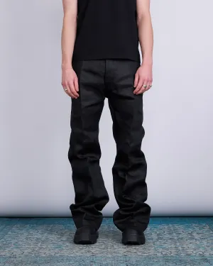 Rick Owens Geth Jean Linen Twill Black