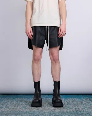Rick Owens Runway Boxer Short Blister Lamb Black