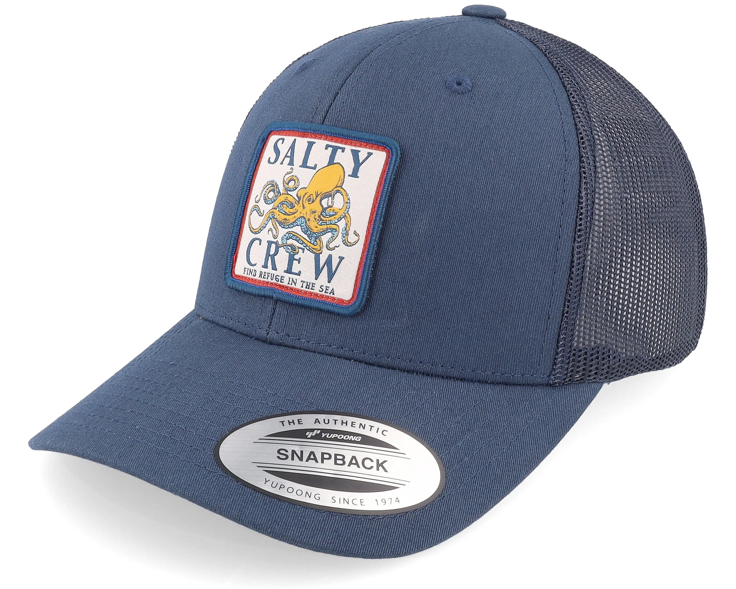 SALTY CREW INK SLINGER RETRO TRUCKER NAVY | GORRA TRUCKER AJUSTABLE
