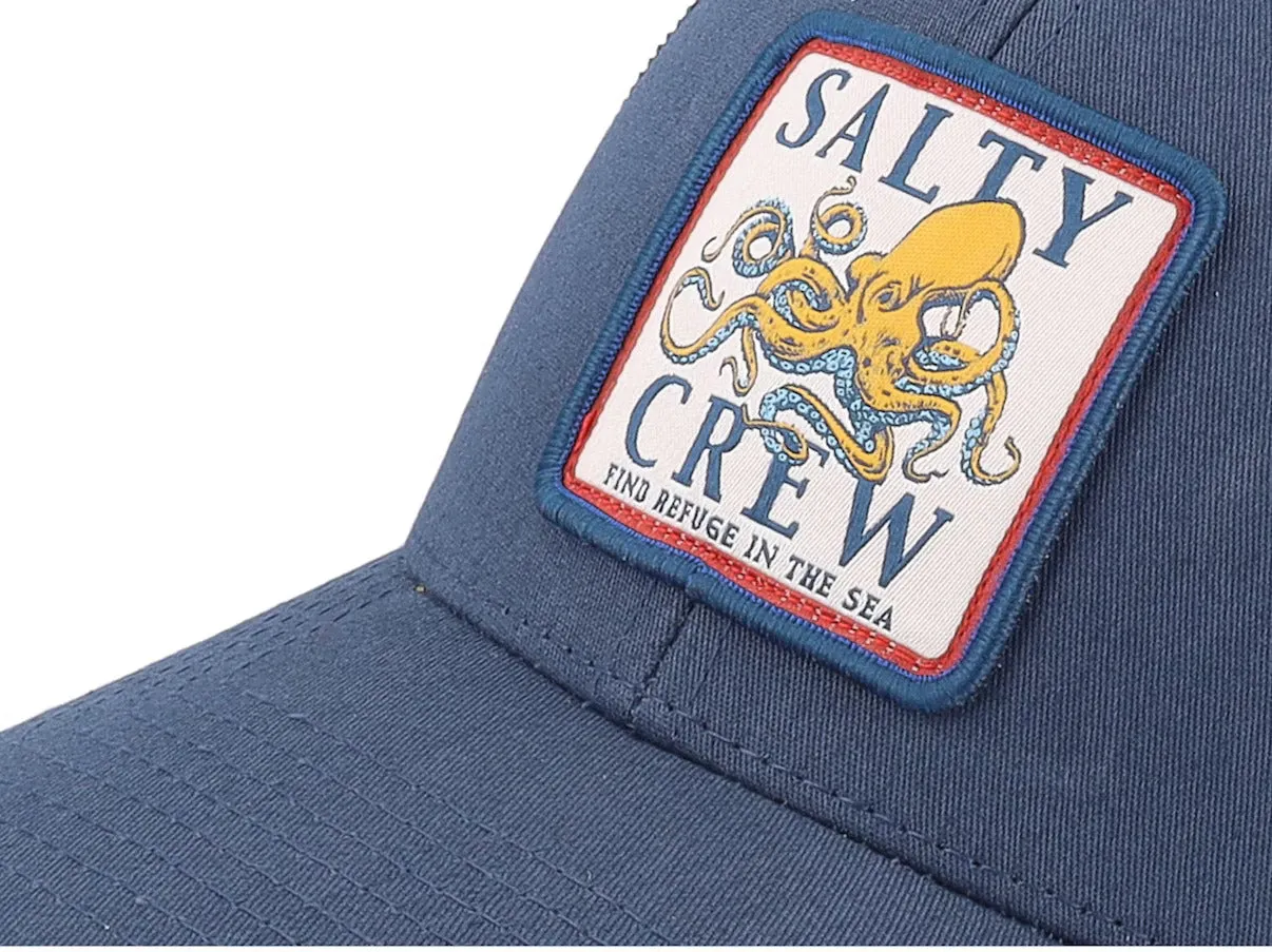 SALTY CREW INK SLINGER RETRO TRUCKER NAVY | GORRA TRUCKER AJUSTABLE