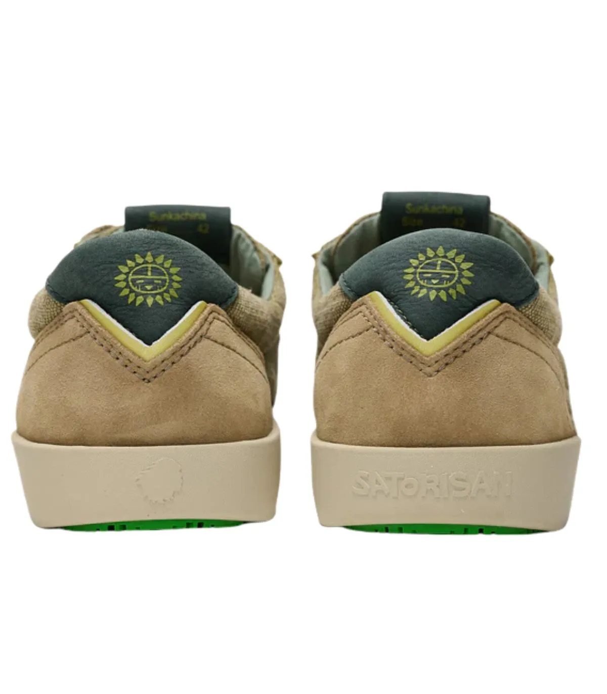 SATORISAN HATKO VINTAGE RUSH GREEN | ZAPATILLAS SOSTENIBLES