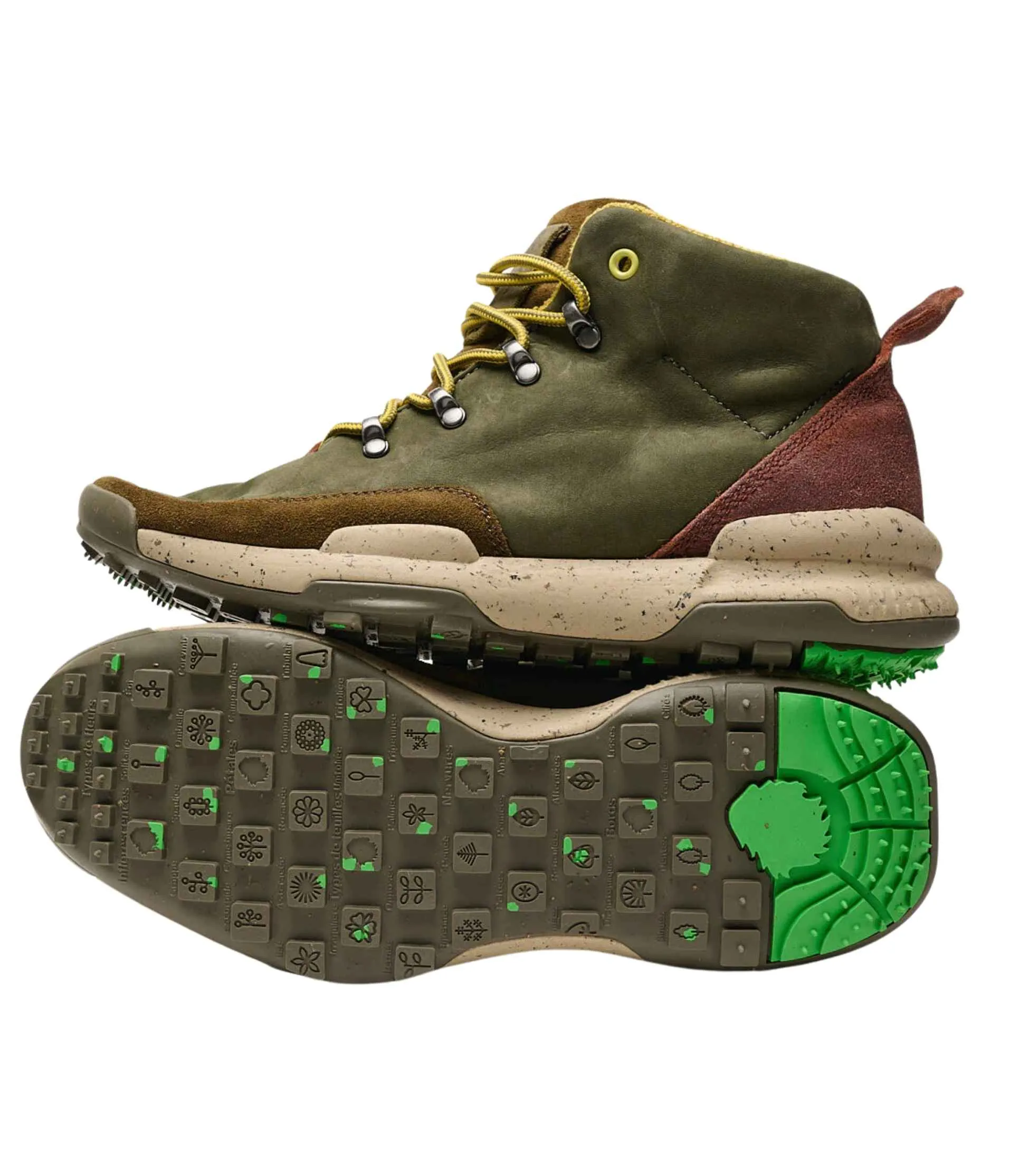 SATORISAN KISO PREMIUM DARK GREEN | BOTAS URBANAS SOSTENIBLES