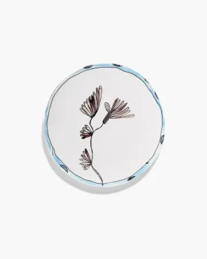 SERAX X MARNI - Camelia Aubergine Mf Starter Plate