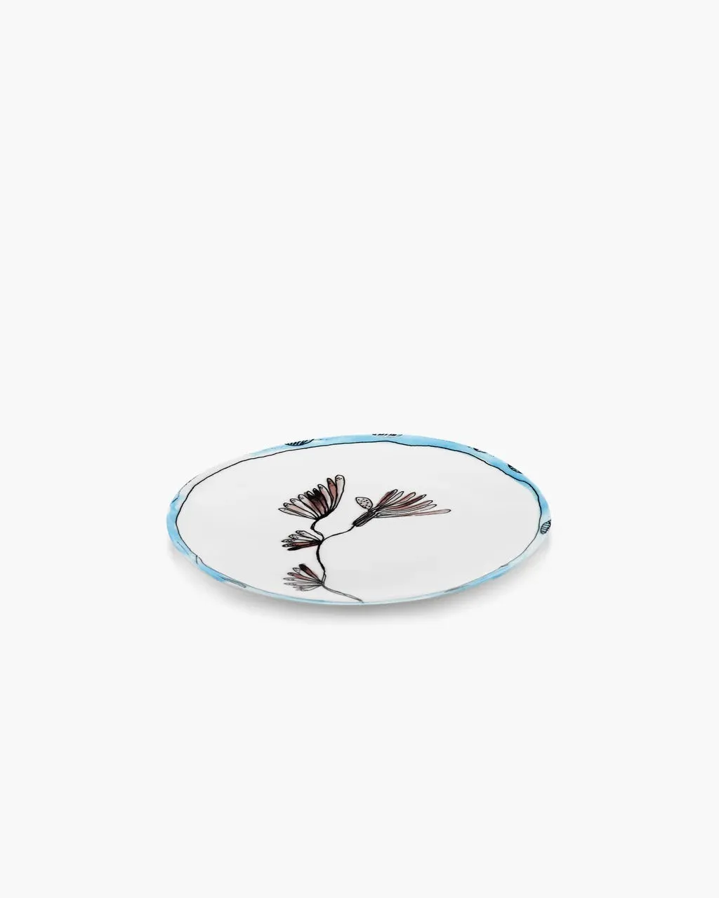 SERAX X MARNI - Camelia Aubergine Mf Starter Plate
