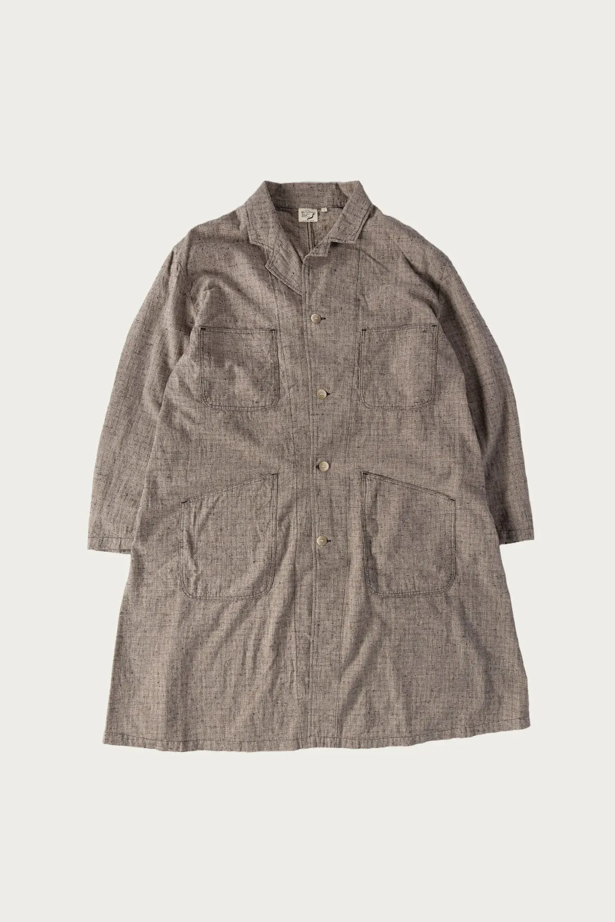 Shop Coat - Gray Check
