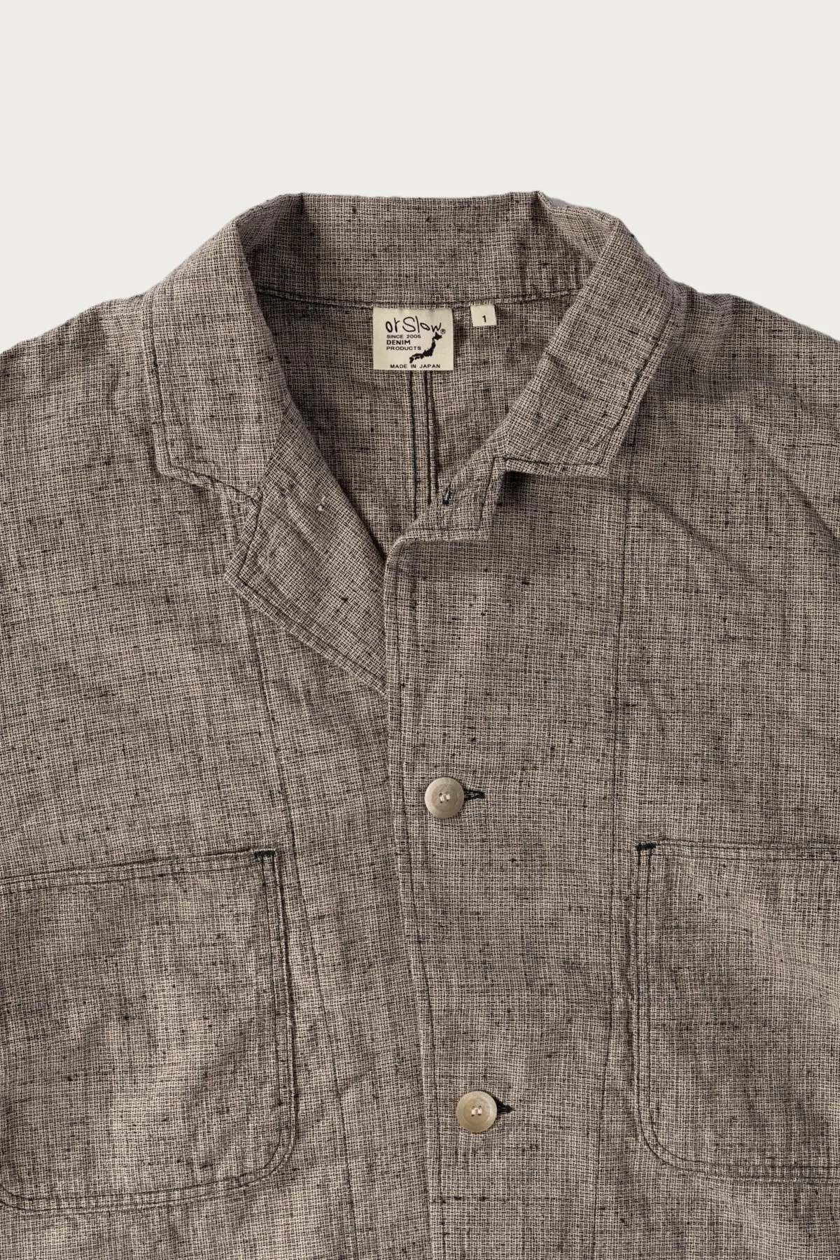 Shop Coat - Gray Check
