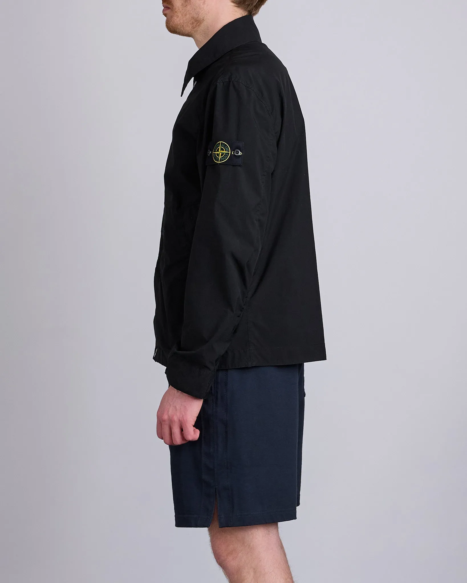 Stone Island Light Compact Touch Poly-TC Jacket Black