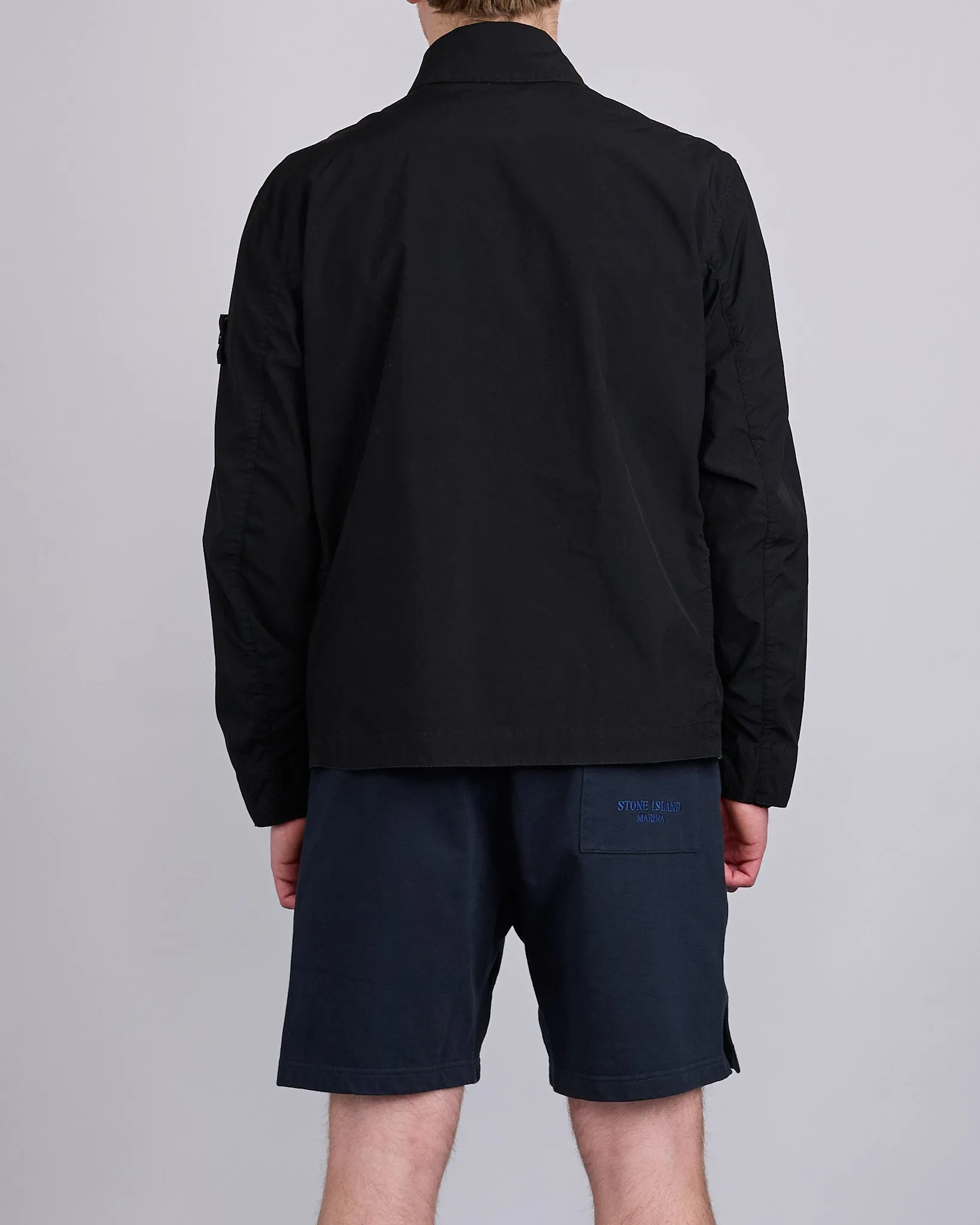 Stone Island Light Compact Touch Poly-TC Jacket Black