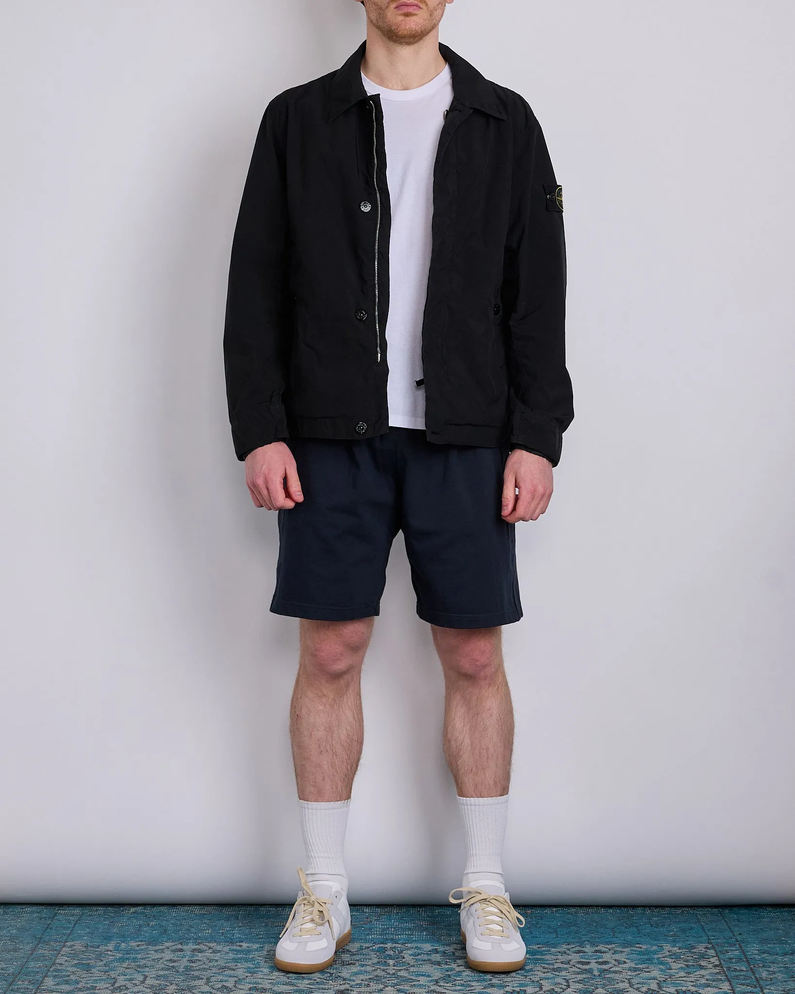 Stone Island Light Compact Touch Poly-TC Jacket Black