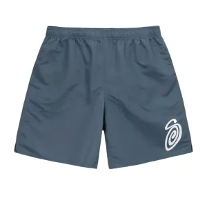 STSSY CURLY S WATER SHORT // WASHED NAVY