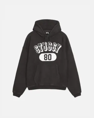 Stussy 80 Relaxed Hood - Washed Black