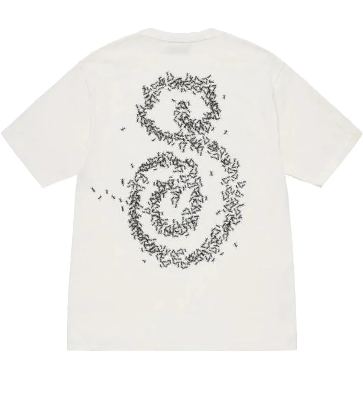 Stussy Ants Pigment Dyed Tee (White)