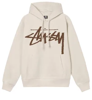 Stussy Basic Bold Hoodie (Cream)