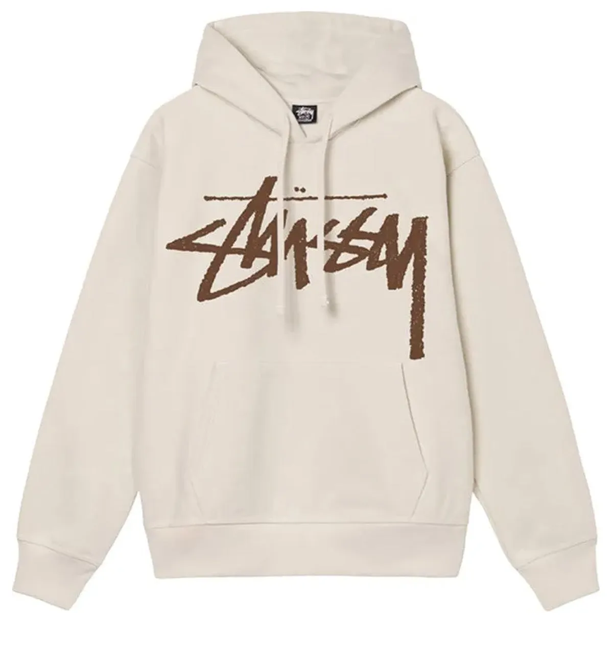 Stussy Basic Bold Hoodie (Cream)