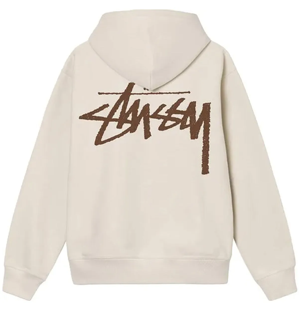 Stussy Basic Bold Hoodie (Cream)