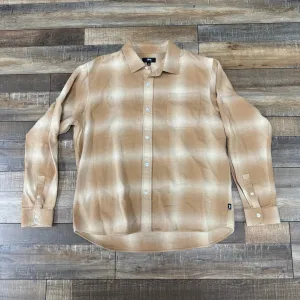 Stussy Bay Plaid Shirt Tan