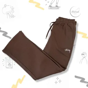 Stussy Brown Tracksuit Bottoms