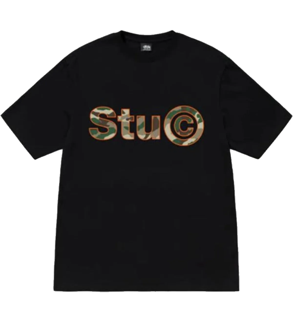 Stussy C Camo Tee (Black)
