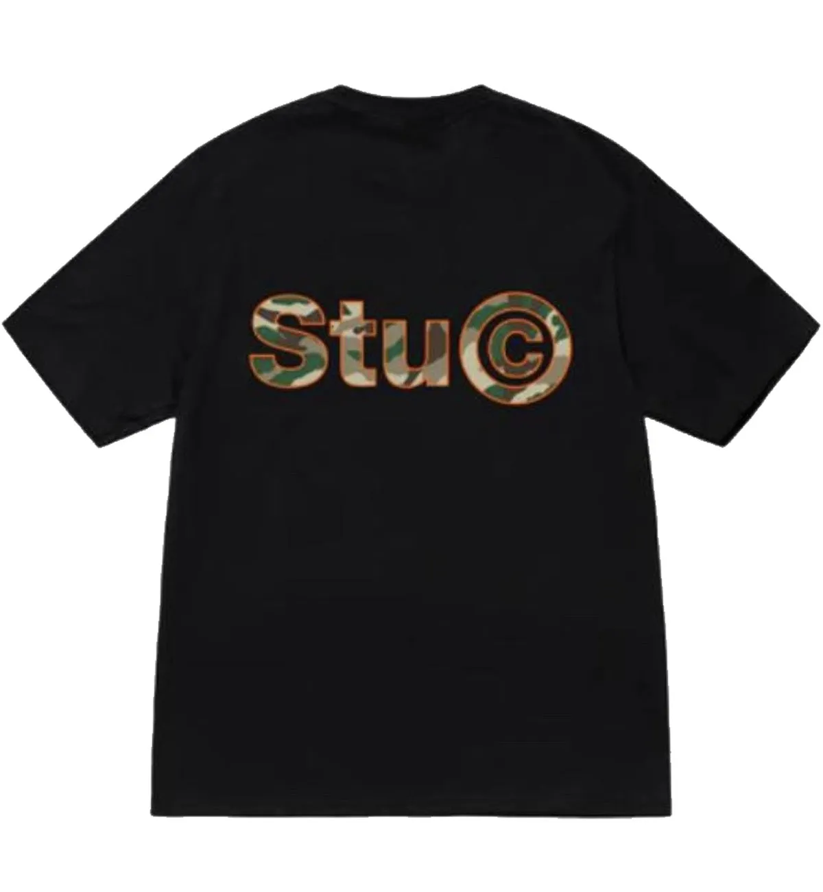 Stussy C Camo Tee (Black)