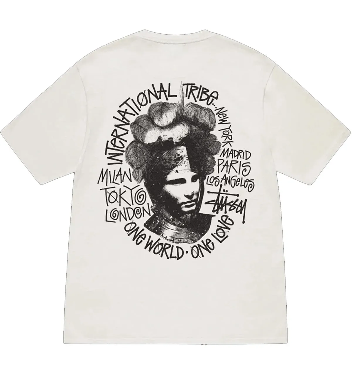 Stussy Camelot Pig Dye Tee (White)