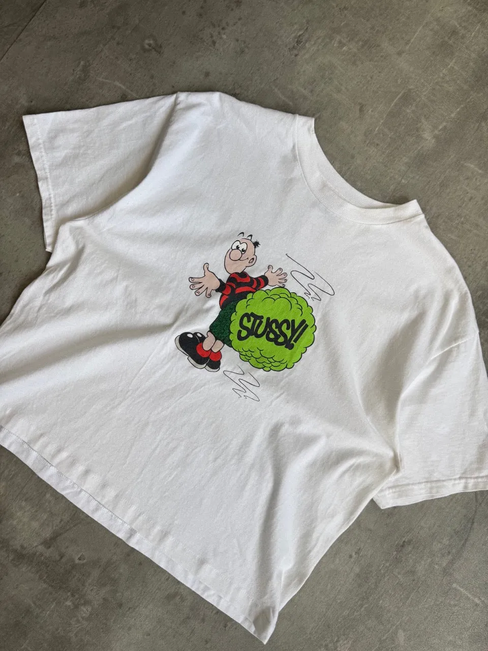 Stussy Cartoon Graphic Tee