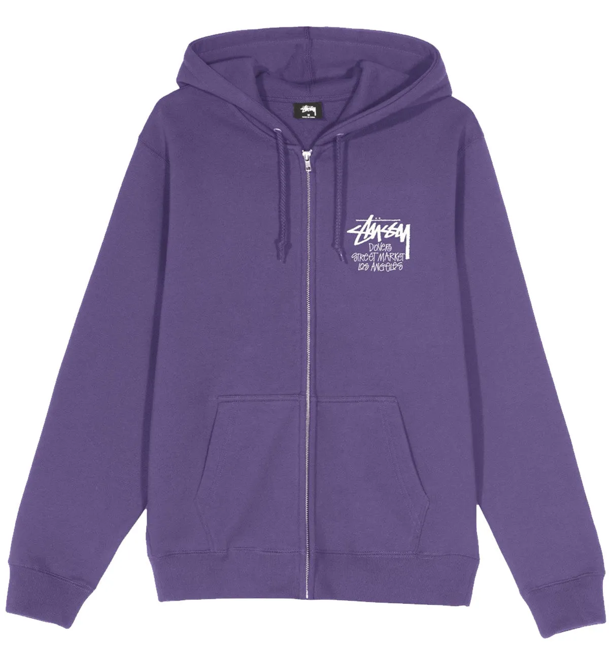 Stussy Dover Street Market Zip Hoodie (Purple)