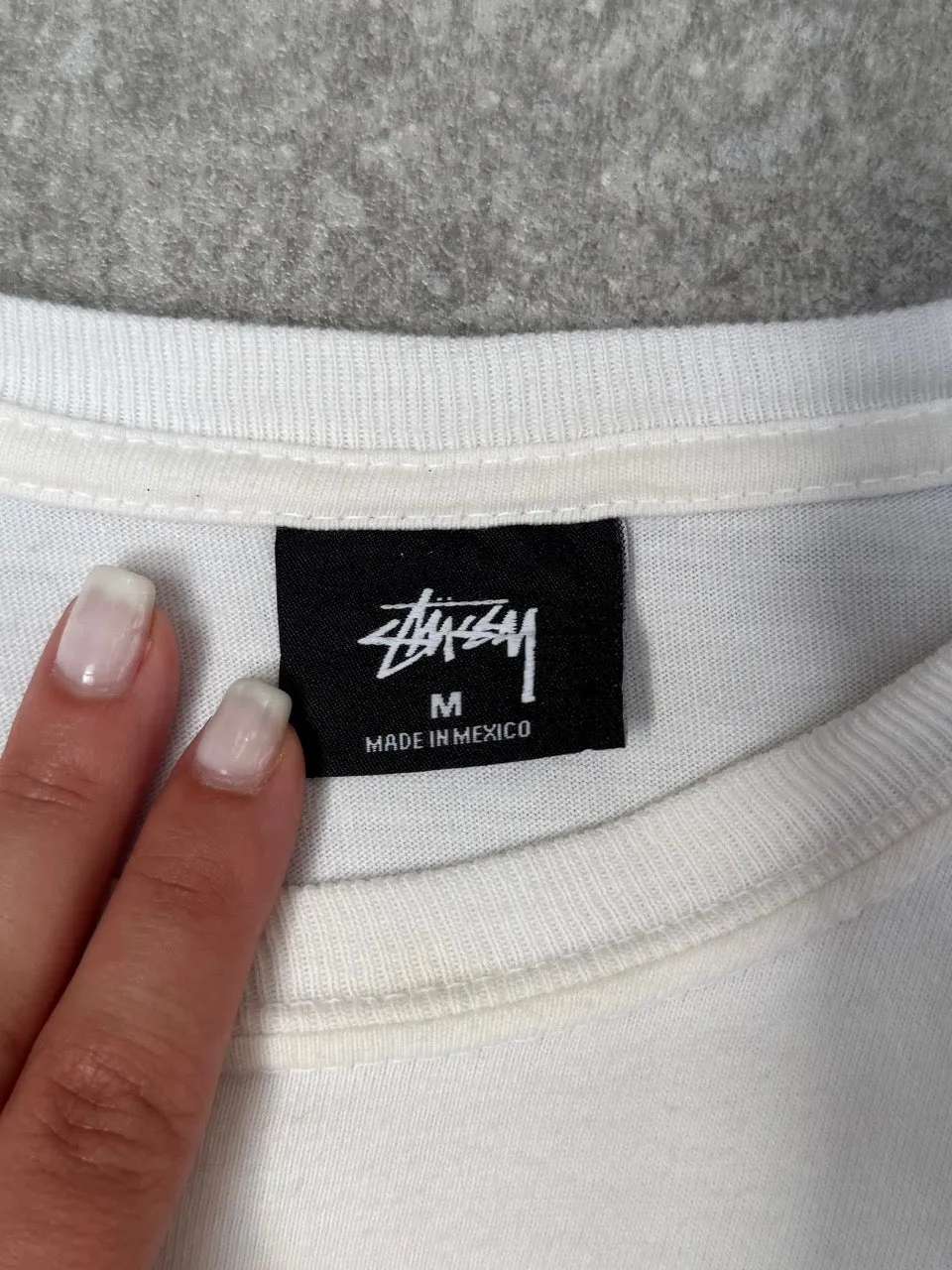 Stussy Dragon Graphic White Tee