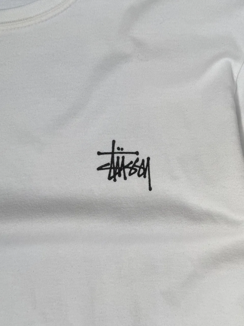 Stussy Dragon Graphic White Tee