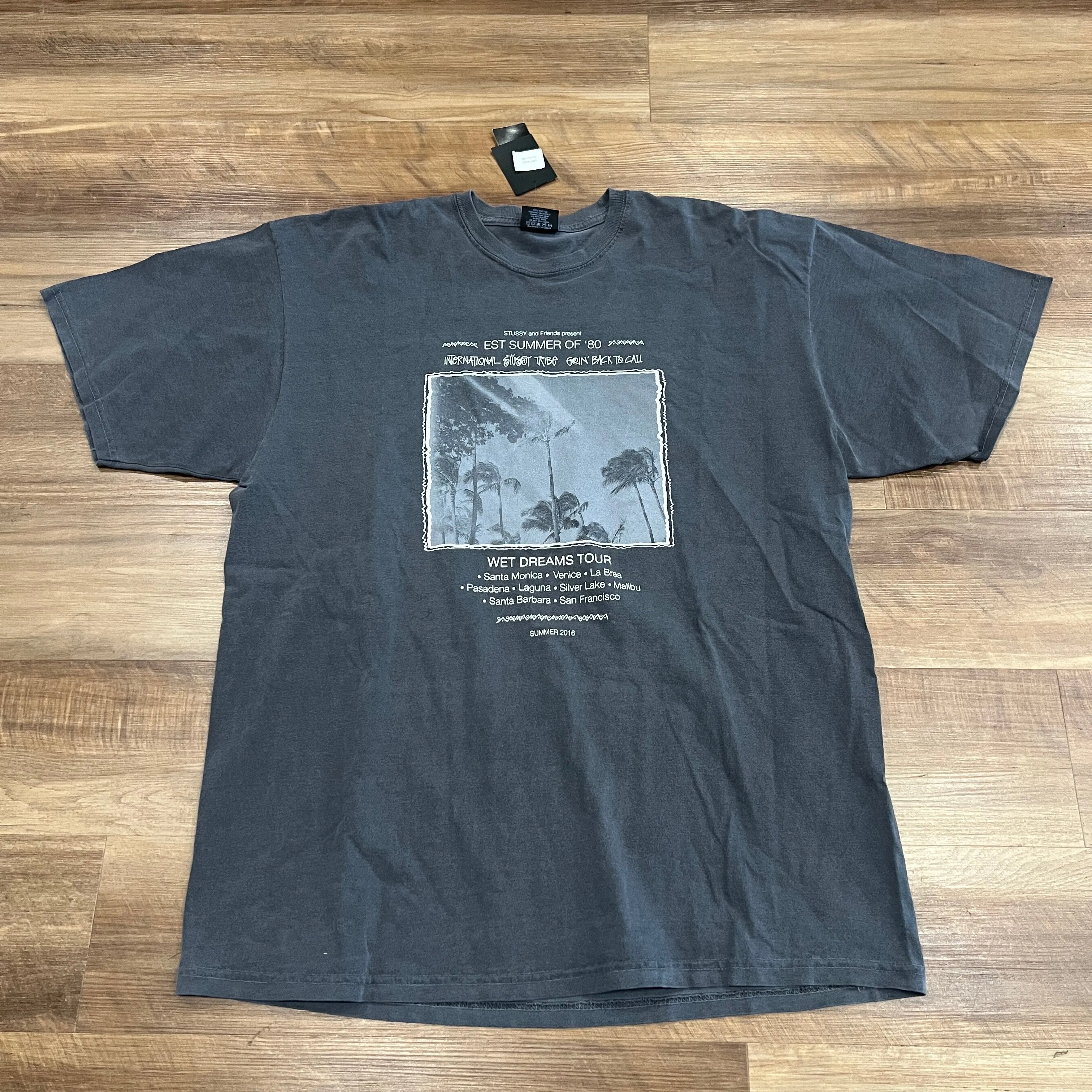 Stussy Event Tour Pigment Dyed Tee