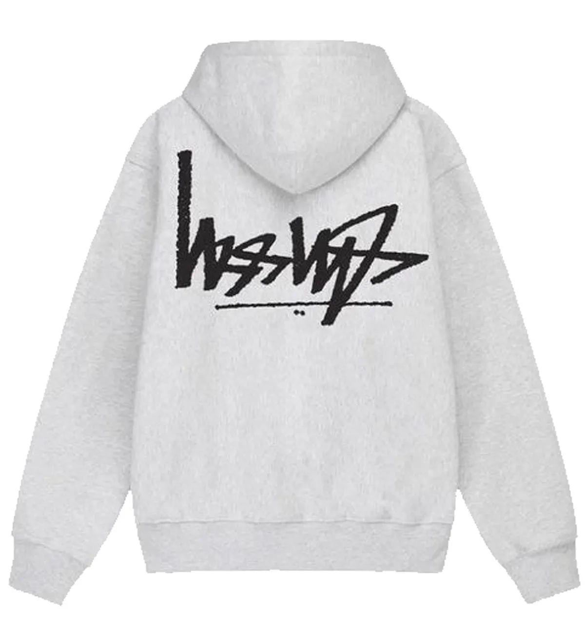 Stussy Flipped Zip Hoodie (Grey)