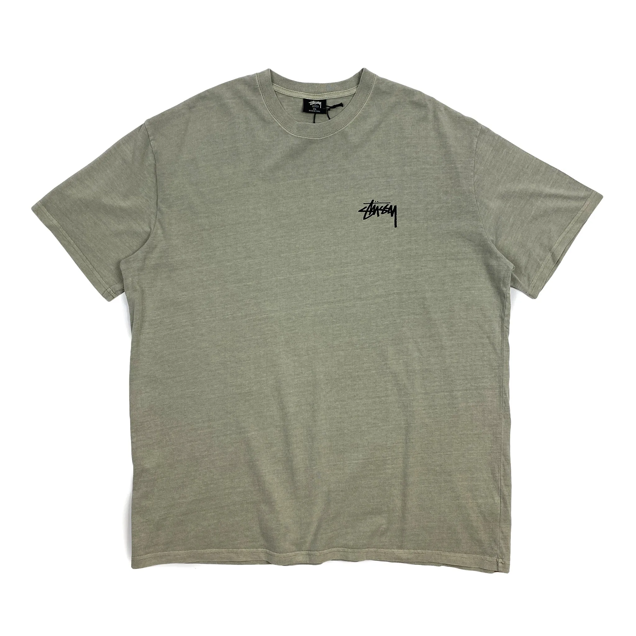 Stussy Fuzzy Dice Tee Pigment Olive Sale