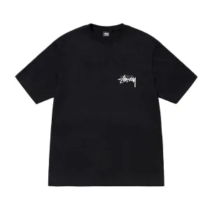 Stussy Gold Lion Tee Black
