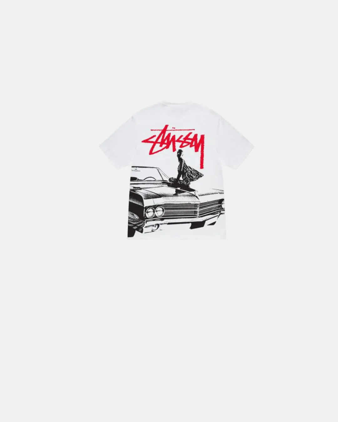 Stussy Graphic T-Shirt 'Black & White'