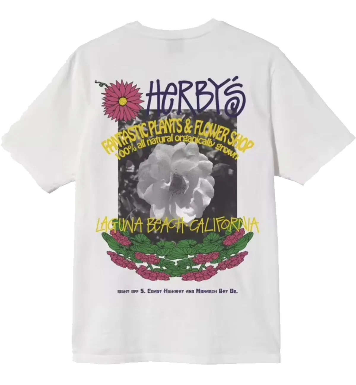 Stussy Herby's Dye Tee (White)