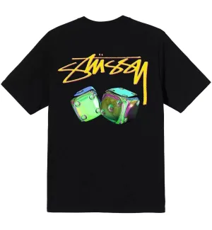 Stussy Iridescent Dice Tee (Black)