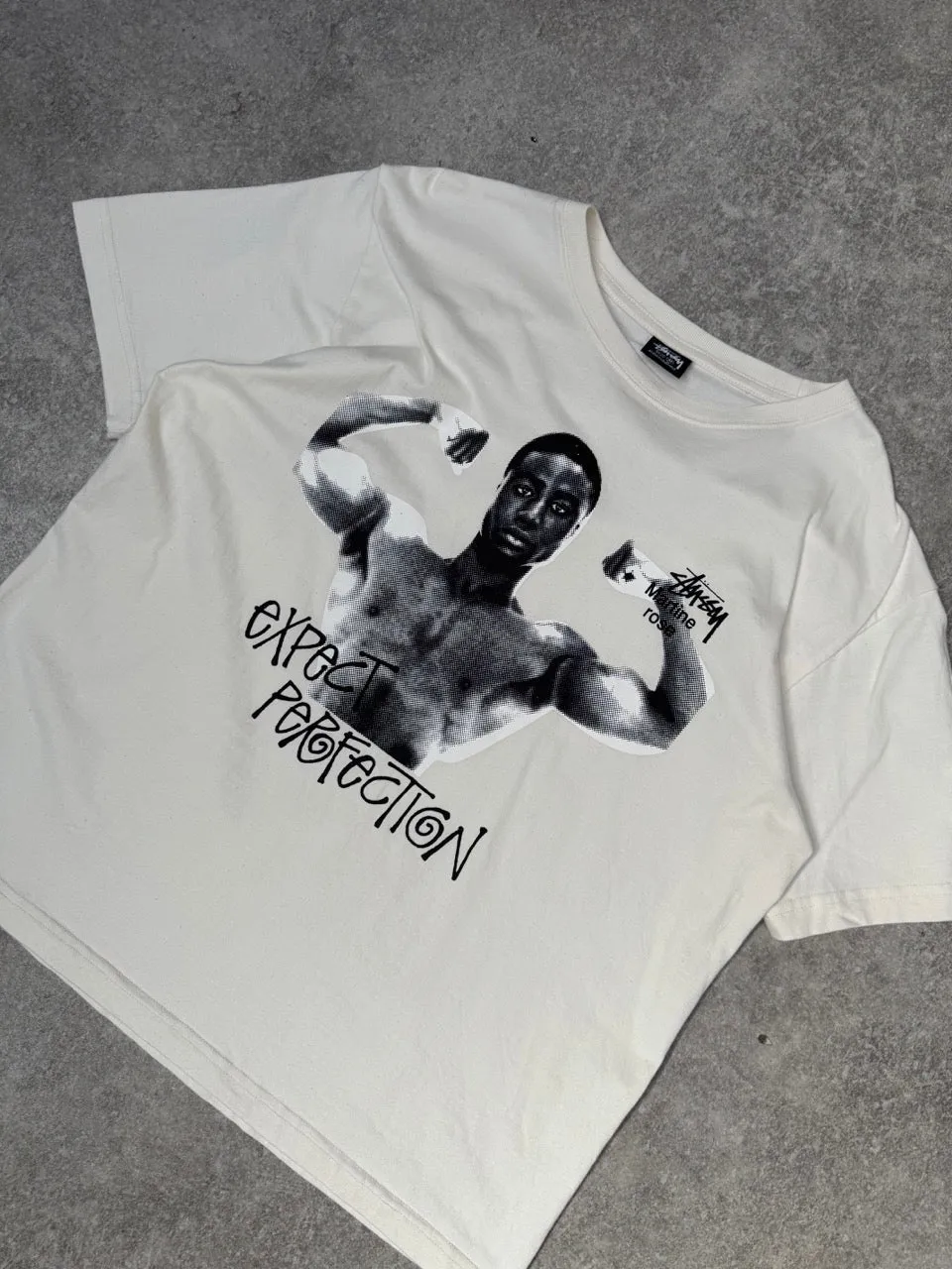 Stussy Martin Rose Stand Firm Graphic Tee