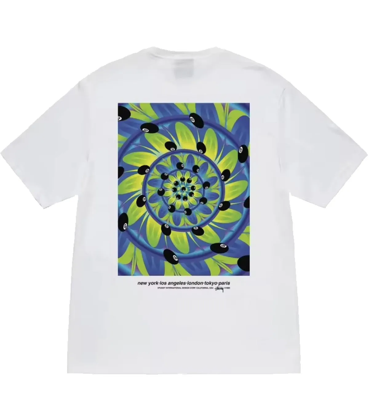 Stussy Rabbit Hole Tee (White)