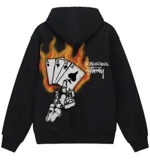 Stussy Read Em N Weep Zip Hoodie (Black)
