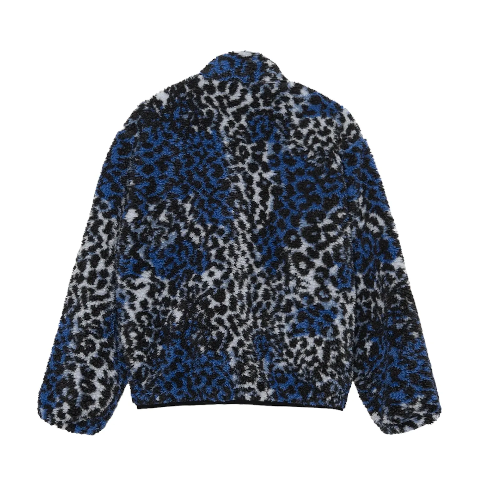 Stussy  Sherpa Reversible Jacket // Blue Leopard