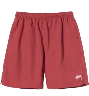 Stussy Small Basic Water Short (Red)
