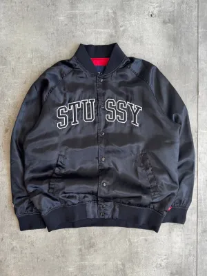 Stussy Varsity Spellout Bomber Jacket
