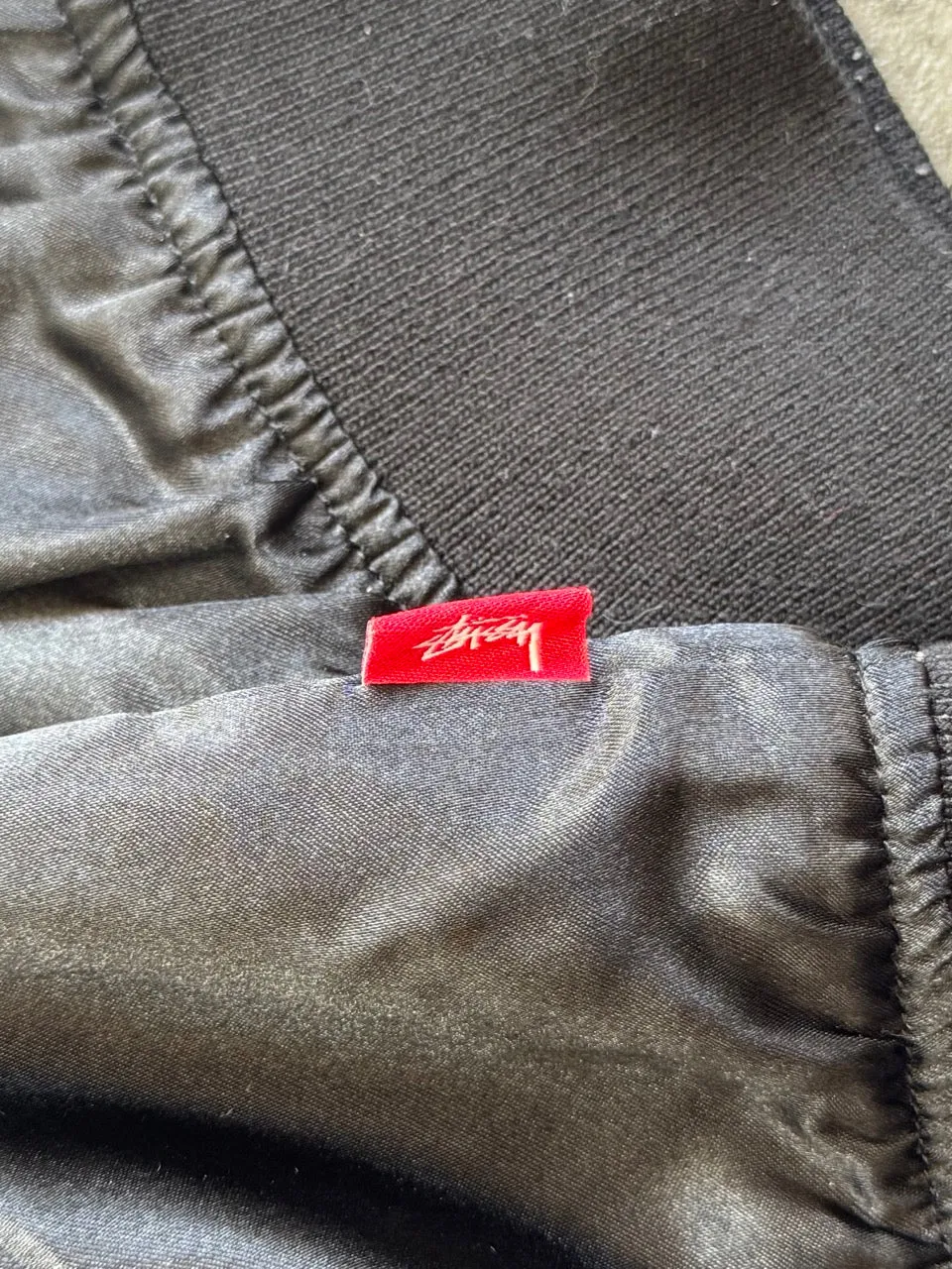 Stussy Varsity Spellout Bomber Jacket