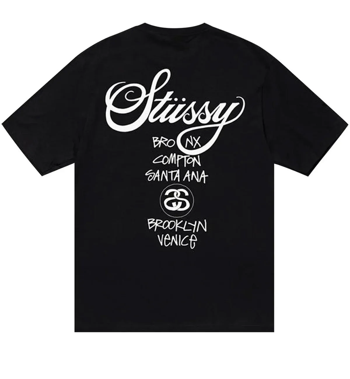 Stussy World Tour Tee (Black)