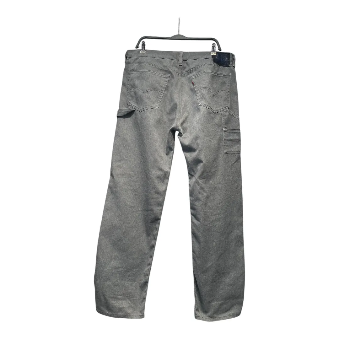 STUSSY/Carpenter Pants/36/Denim/GRY/pcl16b